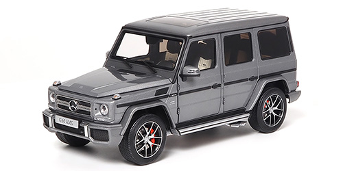 MERCEDES-AMG G63 (W463) – 2015 – GREY METALLIC 1:18 model