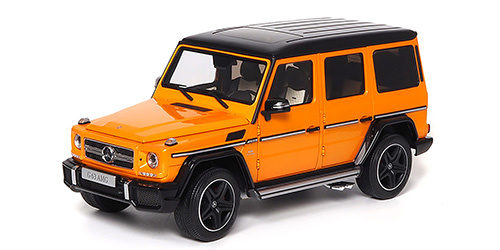 MERCEDES-AMG G 63 (W463) 2017  SUNSET BEAM ORANGE 1:18 model