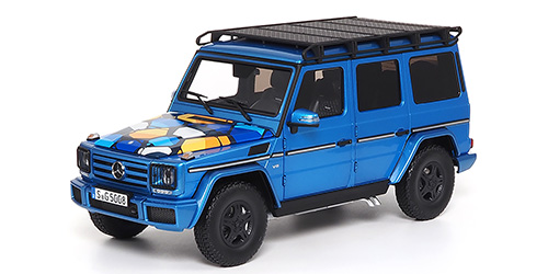 MERCEDES-AMG G-CLASS -#GVENTURE300k – BLUE METALLIC 1:18 model