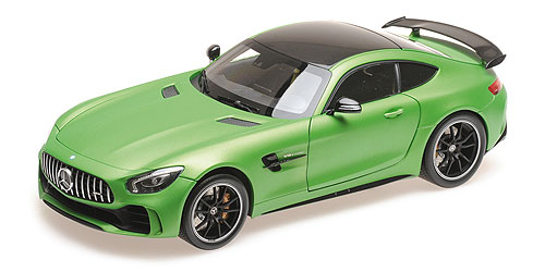 MERCEDES-AMG GT R – 2017 – MATT GREEN 1:18 model