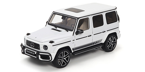 MERCEDES-AMG G 63 (W463) 2019  WHITE 1:18 model