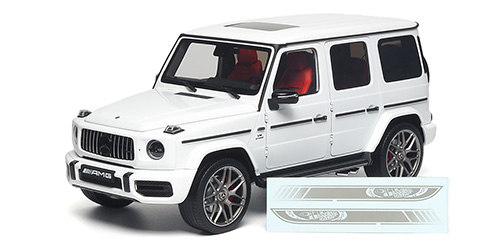 MERCEDES-AMG G 63 (W463) 2022  EDITION 55 – OPALIT WHITE 1:18 model
