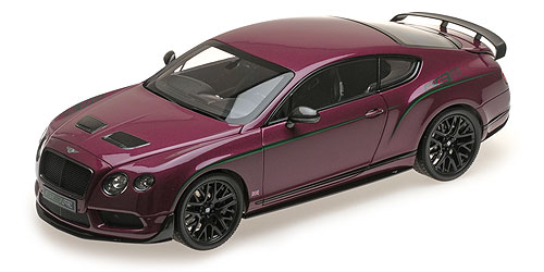 BENTLEY CONTINENTAL GT3 R – 2015 – MAGENTA 1:18 model