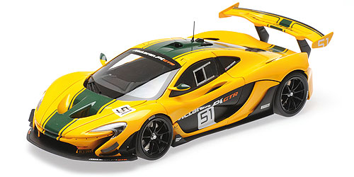 MCLAREN P1 GTR – 2015 – SILVER 1:18 model