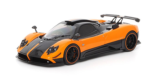 PAGANI ZONDA CINQUE COUPE – 2009 – ORANGE/BLACK – ARANCIO ST.TROPEZ (850603001) 1:18 model