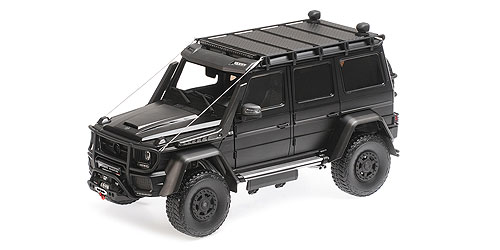 BRABUS 550 ADVENTURE MERCEDES-BENZ G500 4×4 – MATT BLACK 1:18 model