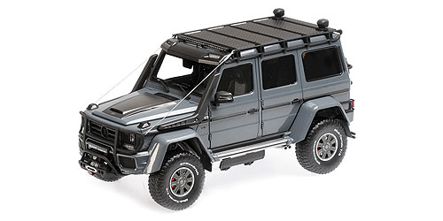 BRABUS 550 ADVENTURE MERCEDES-BENZ G 500 4×4² – MATEL GREY 1:18 model