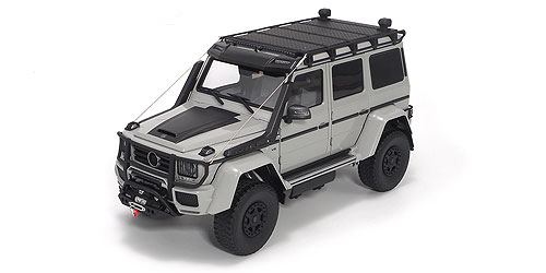 BRABUS 550 ADVENTURE MERCEDES-BENZ G 500 4×4² – GREY 1:18 model