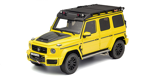 BRABUS G-CLASS WITH ADVENTURE PACKAGE MERCEDES-AMG G63 – 2020 – ELECTRIC BEAM YELLOW - L.E. 504 pcs. 1:18 model