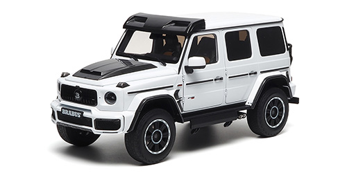 BRABUS G-CLASS G 63 4×4 – 2023 – DIAMOND WHITE 1:18 model