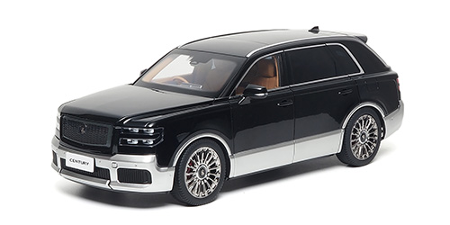 TOYOTA CENTURY – 2023 – BLACK/SILVER (RHD) 1:18 model