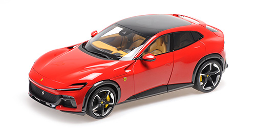 FERRARI PUROSANGUE W/PANORAMIC ROOF – ROSSO CORSA 1:18 model