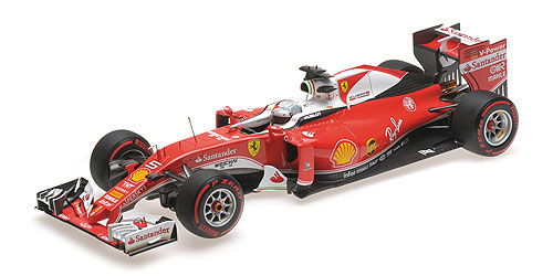 FERRARI SF16-H – SCUDERIA FERRARI – SEBASTIAN VETTEL – GP ITALY 2016 1:18 model