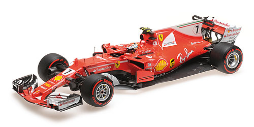 FERRARI SF70-H – SCUDERIA FERRARI – KIMI RÄIKKÖNEN – 2ND PLACE GP MONACO 2017 1:18 model