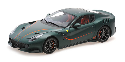 FERRARI F12 TDF – 2015 – VERDE GB OPACO 1:18 model