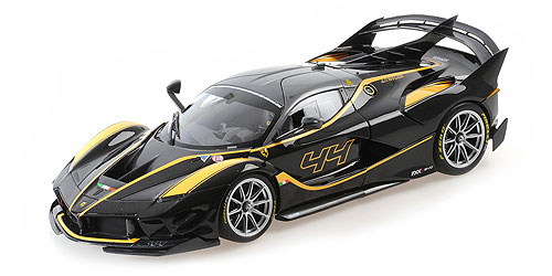 FERRARI FXX-K EVO NERO # 44 1:18 model