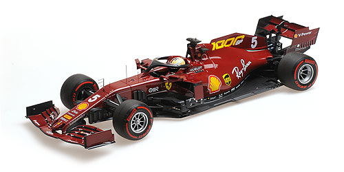 FERRARI SF1000 – SCUDERIA FERRARI – SEBASTIAN VETTEL – TUSCAN GP 2020 – 1.000TH F1 RACE OF FERRARI 1:18 model