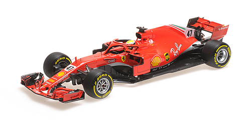 FERRARI SF71H – MICK SCHUMACHER, TESTING FIORANO, JANUARY 2021 1:18 model