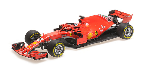 FERRARI SF71H – CARLOS SAINZ, TESTING FIORANO, JANUARY 2021 1:18 model