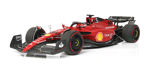 FERRARI F1-75 – CHARLES LECLERC – WINNER BAHRAIN GP 2022 - L.E. 1002 pcs. 1:18 model