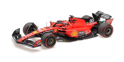 FERRARI SF-23 – CHARLES LECLERC – GP BELGIUM 2023 1:18 model