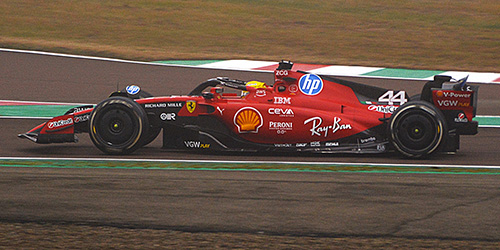 FERRARI SF-23 – LEWIS HAMILTON – FIORANO TEST 2025 (2318T44) 1:18 model
