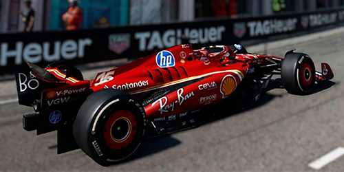 FERRARI SF-24 – CHARLES LECLERC – WINNER GP MONACO 2024 1:18 model