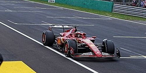 FERRARI SF-24 – CHARLES LECLERC – WINNER GP ITALY 2024 1:18 model
