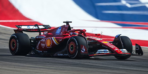 FERRARI SF-24 – CHARLES LECLERC – WINNER GP AUSTIN 2024 1:18 model