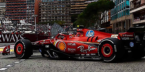FERRARI SF-24 – CARLOS SAINZ – GP MONACO 2024 1:18 model
