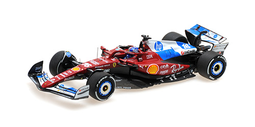 FERRARI SF-25 – CHARLES LECLERC – MIAMI GP 2025 W/DRIVER FIGURINE 1:43 model