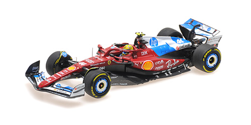 FERRARI SF-25 – LEWIS HAMILTON – MIAMI GP 2025 W/DRIVER FIGURINE 1:43 model