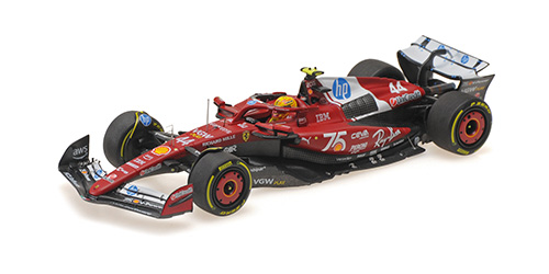 FERRARI SF-25 – LEWIS HAMILTON – MONACO GP 2025 W/DRIVER FIGURINE 1:43 model