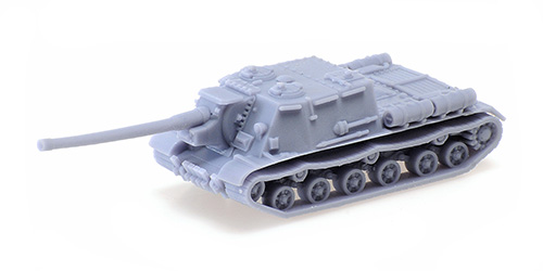 ISU-122 – UNPAINTED 1:87 model