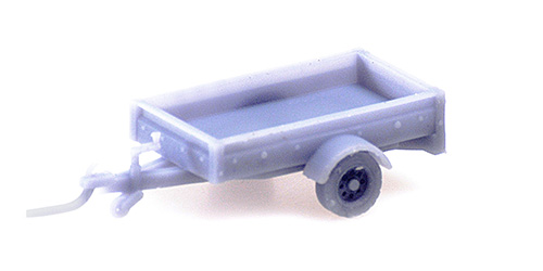 1-AXLE TRAILER 1:87 model