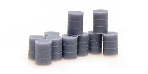 OELFAESSER, 120 LTR. – UNPAINTED – 10 PCS. 1:87 model