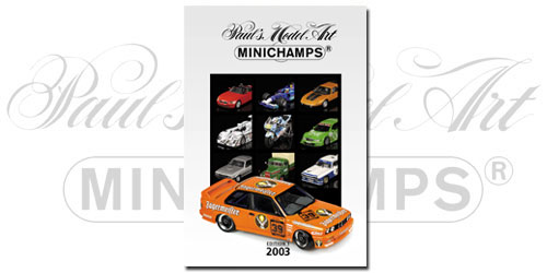 PMA CATALOGUE – 2003 – EDITION 1 1:1 model