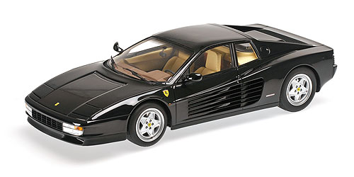 FERRARI TESTAROSSA – 1989 – BLACK (PHR1801BK) 1:18 model