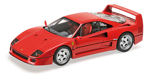 FERRARI F40 – RED (RESIN) – (PHR1802R) 1:18 model