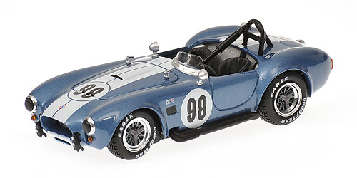 SHELBY COBRA 427/C – RACING SCREEN – BLUE 1:43 model