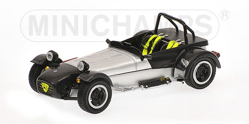 CATERHAM SUPER 7 – JPE – SILVER/CARBON BLACK 1:43 model