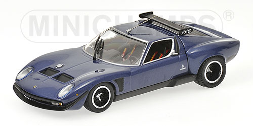 LAMBORGHINI JOTA SVR – BLUE METALLIC/BLACK 1:43 model