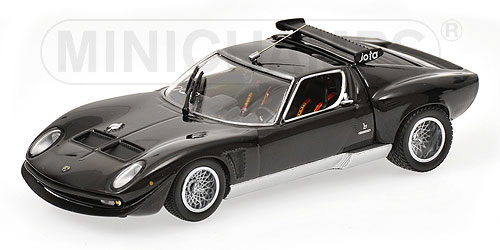 LAMBORGHINI JOTA SVR – BLACK/SILVER 1:43 model