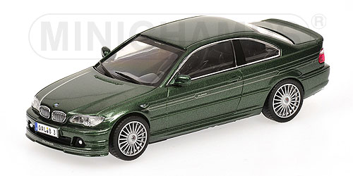 BMW ALPINA B3S (E46 COUPE) ALPINA GREEN 1:43 model