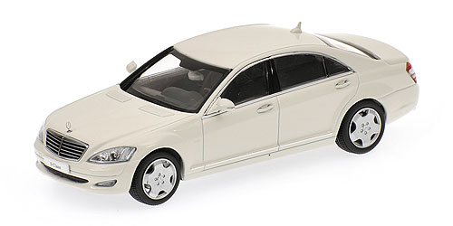 MERCEDES-BENZ S600L (V221) – WHITE (03632W) 1:43 model