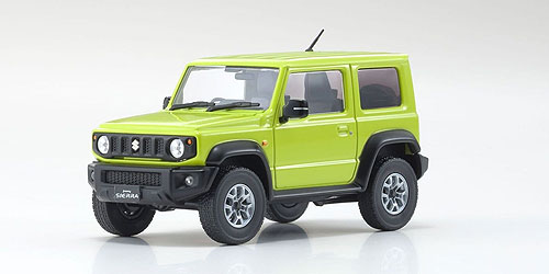 SUZUKI NEW JIMNY 2018 (RHD) – YELLOW (03678RHY) 1:43 model