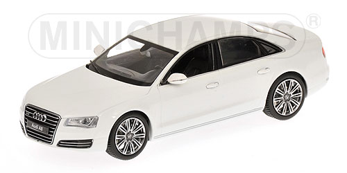 AUDI A8 WHITE 1:43 model