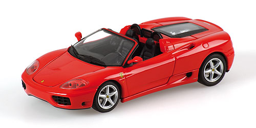 FERRARI 360 SPIDER RED 1:43 model