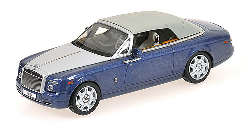 ROLLS ROYCE PHANTOM DROPHEAD COUPE – METROPOLITAN BLUE (05532MB) 1:43 model