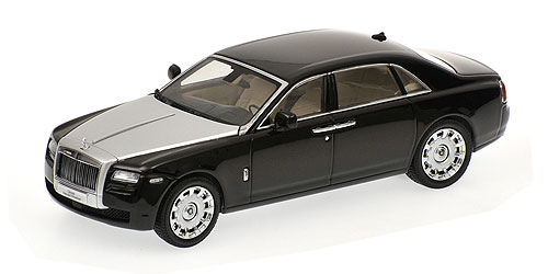 ROLLS ROYCE GHOST EWB LHD – 2010 – DIAMOND BLACK 1:43 model